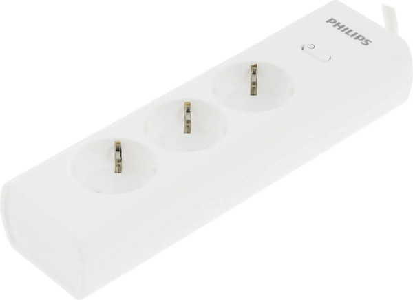 Изображение товара Сетевой фильтр Philips CHP2135WA/51 (2м, 3 розетки, белый)
