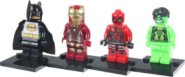 Изображение товара Элемент конструктора Город мастеров Фигурки супергерои / 18018-ZH