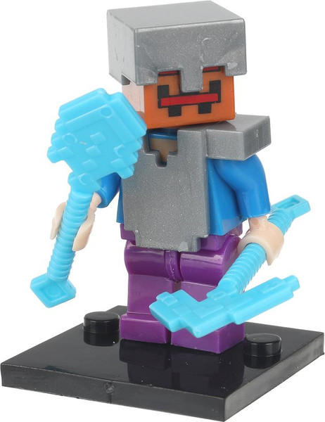 Изображение товара Элемент конструктора Город мастеров Фигурки мой мир + черепашки / 18163-ZH