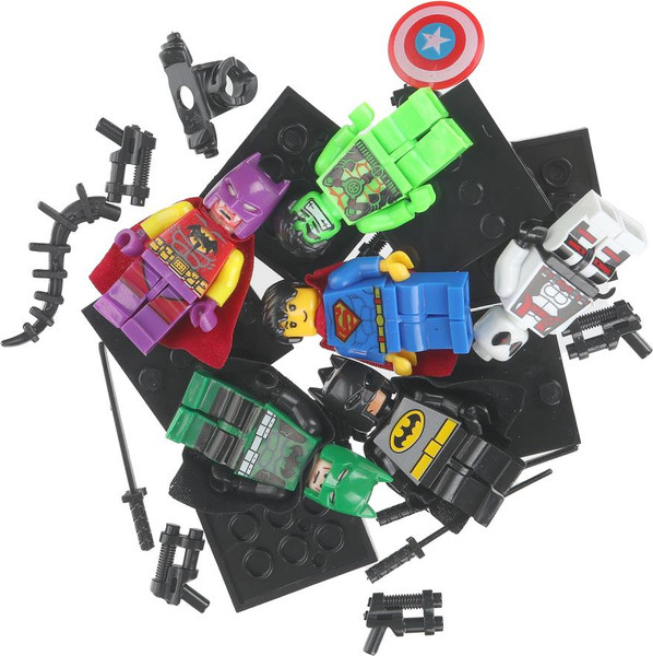 Изображение товара Элемент конструктора Город мастеров Фигурки Бэтмен + Супергерои / 18160-ZH