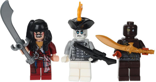 Изображение товара Элемент конструктора Город мастеров Фигурки пираты / 18166-ZH