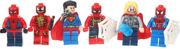 Изображение товара Элемент конструктора Город мастеров Фигурки супергерои / 18124-ZH