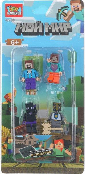 Изображение товара Элемент конструктора Город мастеров Фигурки мой мир / 18183-CY