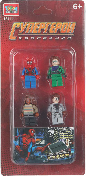 Изображение товара Элемент конструктора Город мастеров Фигурки супергерои / 18111-CY