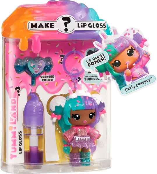 Изображение товара Набор для творчества Yummiland Карли Кейкпоп с набором для изготовления блеска для губ / 68750