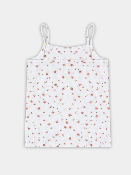 Изображение товара Майка детская Mark Formelle 427735/1 (р.128-64, цветочки на белоснежном)