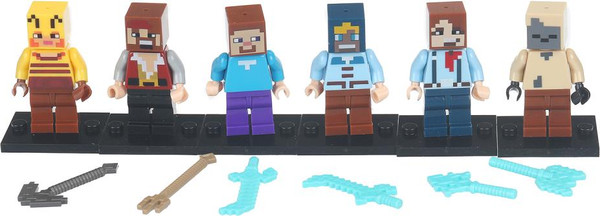 Изображение товара Элемент конструктора Город мастеров Фигурки мой мир / 18194-CY