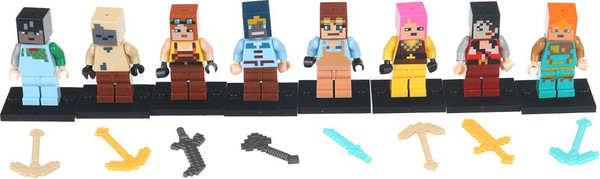 Изображение товара Элемент конструктора Город мастеров Фигурки мой мир / 18196-CY