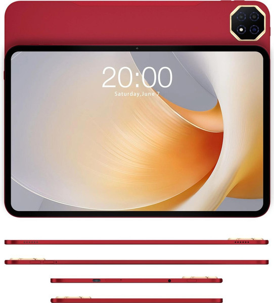 Изображение товара Планшет Teclast T65 Plus 8GB/256GB LTE (красный, с чехлом)