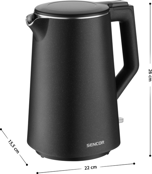 Изображение товара Электрочайник Sencor SWK 0551BK