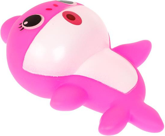 Изображение товара Игрушка для ванной Капитошка Акула розовая / 1909R005-R3