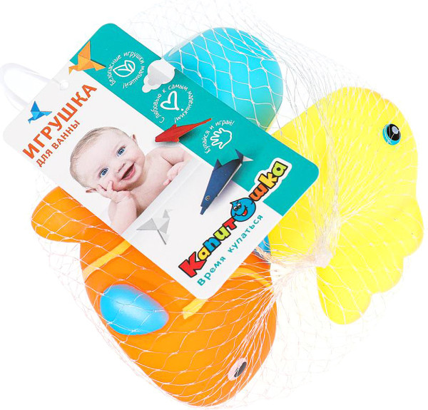 Изображение товара Набор игрушек для ванной Капитошка YG98152