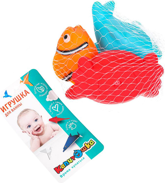 Изображение товара Набор игрушек для ванной Капитошка YG98157