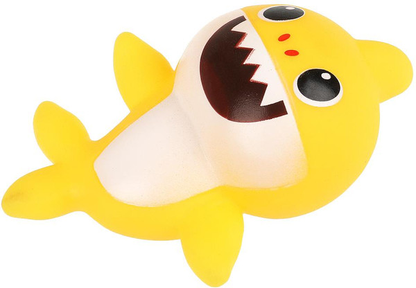 Изображение товара Игрушка для ванной Капитошка Акула желтая / 1909R005-R2