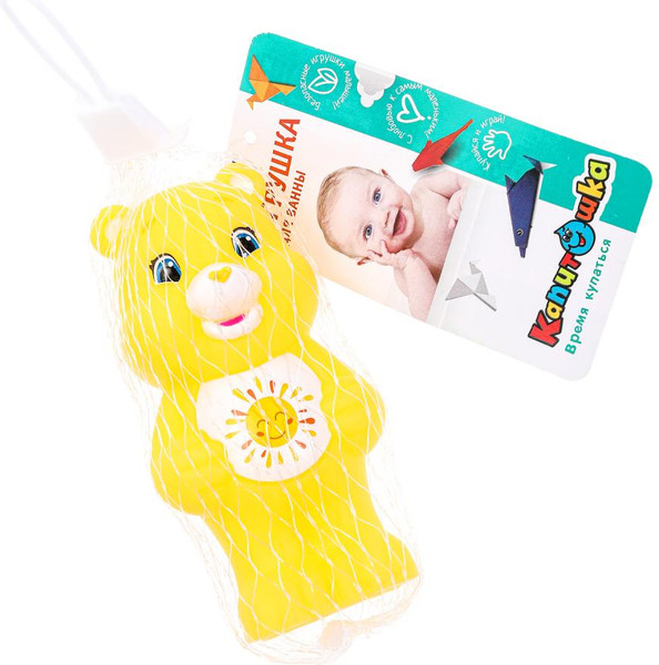 Изображение товара Игрушка для ванной Капитошка Заботливый мишка / YF2-MISHKAYELLOW