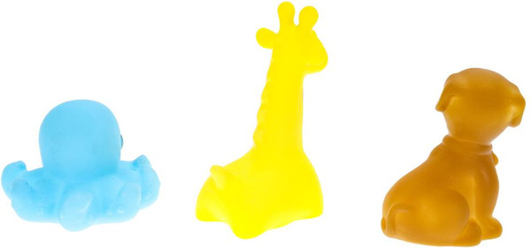 Изображение товара Набор игрушек для ванной Капитошка Животные / B2443387-R (3шт)