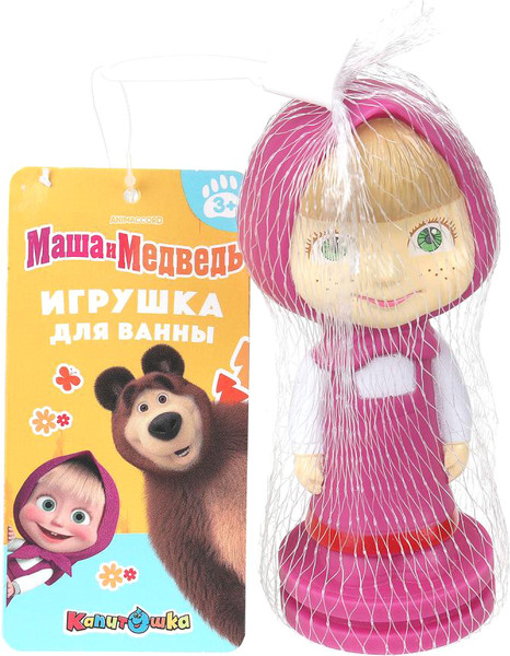 Изображение товара Игрушка для ванной Капитошка Маша и Медведь / YF-165R-166R-167R-PVC-LK
