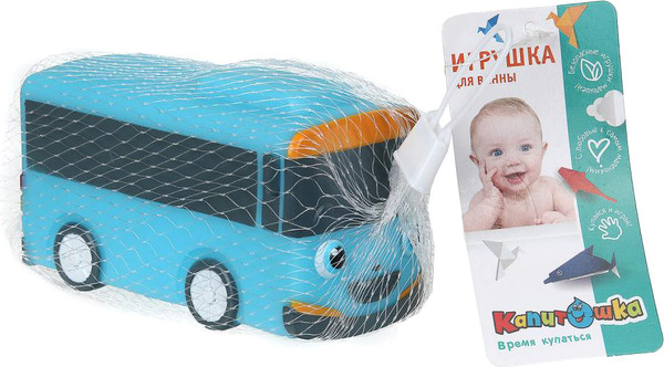 Изображение товара Игрушка для ванной Капитошка Автобус / YF-BUS-01