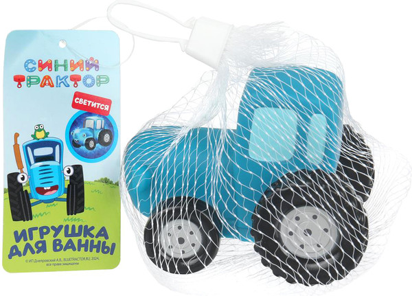 Изображение товара Игрушка для ванной Капитошка Синий трактор / LX-STLIGHT