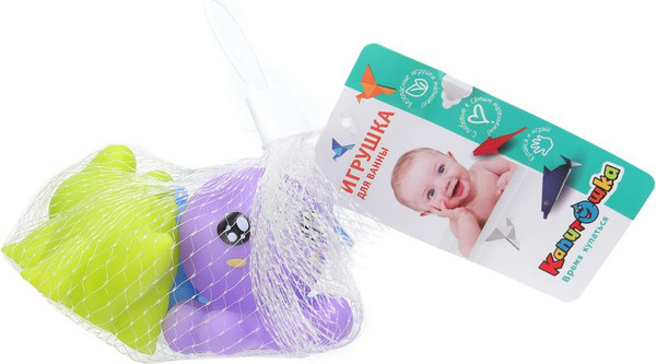 Изображение товара Набор игрушек для ванной Капитошка Морские животные / 2312R0146-R1 (3шт)