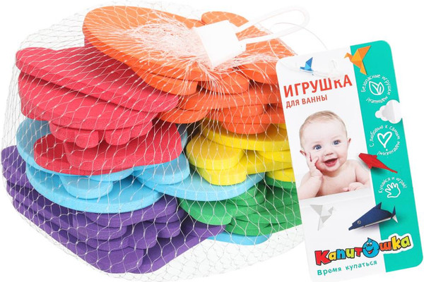 Изображение товара Набор стикеров для ванной Капитошка SWL-AZBUKA01