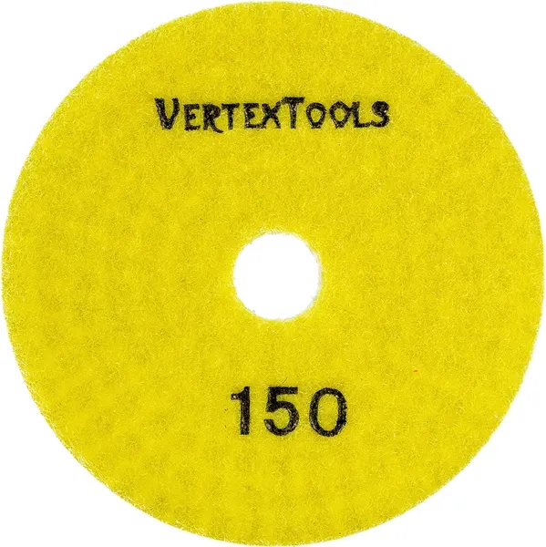 Изображение товара Шлифовальный круг Vertex Tools Черепашки для полировки мрамора 150 / 12500-0150