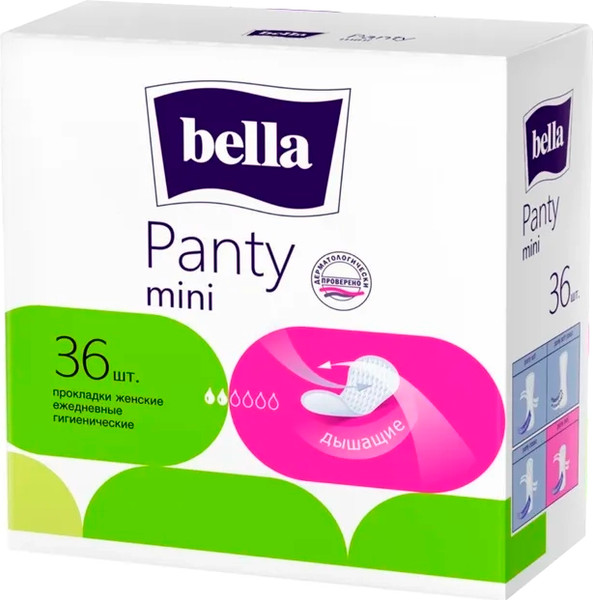 Изображение товара Прокладки ежедневные Bella Panty Mini (36шт)