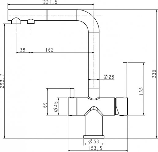Изображение товара Смеситель Paulmark Se213222-BS