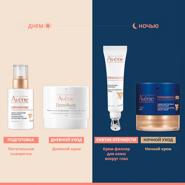 Изображение товара Сыворотка для лица Avene DermAbsolu Скульптурирующая концентрированная (30мл)