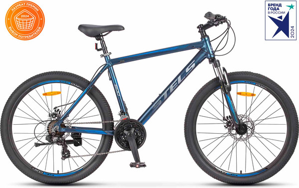 Изображение товара Велосипед STELS Navigator 600 MD 26 (17,  темно-синий, разобранный, в коробке)