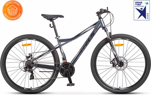 Изображение товара Велосипед STELS Navigator 910 MD 29 (16, матово-серый, разобранный, в коробке)