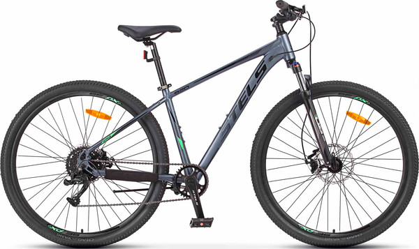 Изображение товара Велосипед STELS Navigator 920 MD 29 (20.5, серый/зеленый, разобранный, в коробке)
