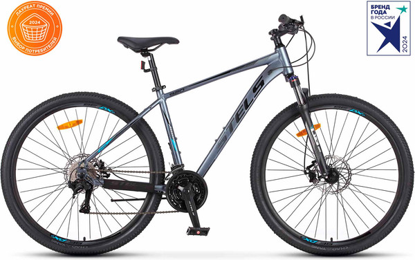 Изображение товара Велосипед STELS Navigator 920 MD 29 (20.5, серый/синий, разобранный, в коробке)