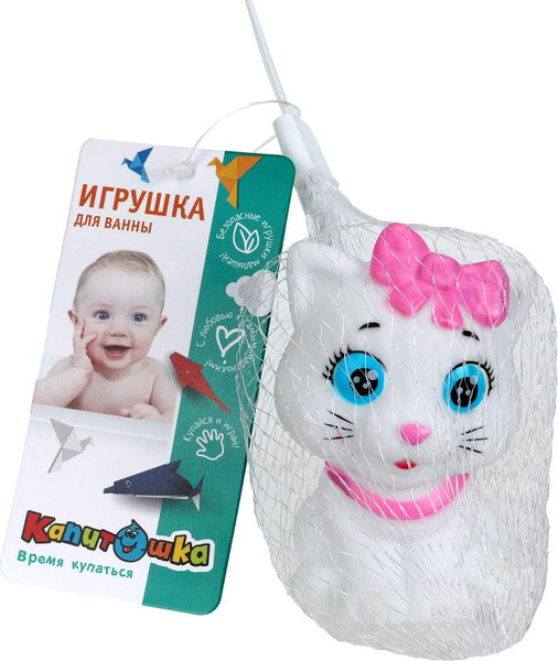 Изображение товара Игрушка для ванной Капитошка Кошечка / YF-CAT-01