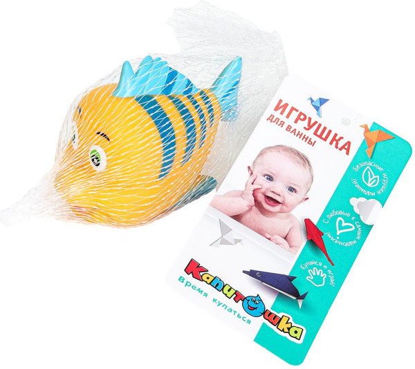 Изображение товара Игрушка для ванной Капитошка Флаундер / YF-134R-PVC2-LK
