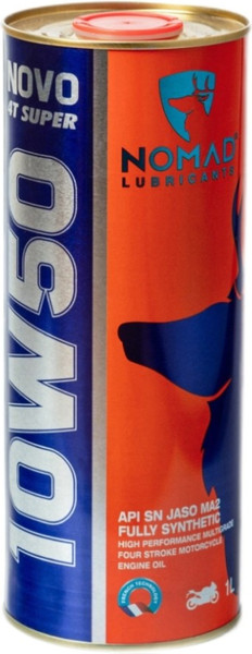 Изображение товара Моторное масло NOMAD Novo 4T Super SAE 10W50 / 36392 (1л)