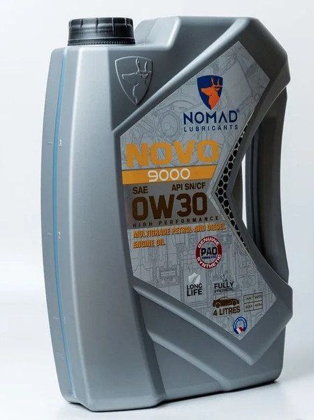 Изображение товара Моторное масло NOMAD Novo 9000 0W-30 / 35779 (4л)