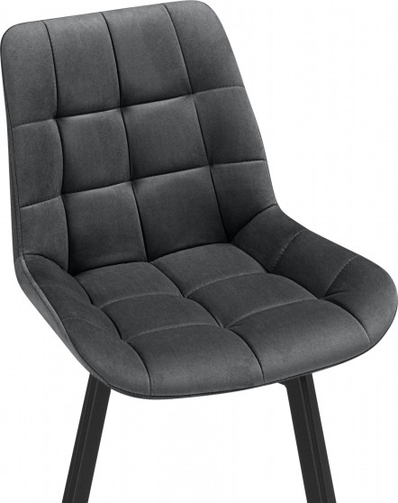 Изображение товара Стул Notta Челси 360 / 626091 ( темно-серый ZD 995/черный)