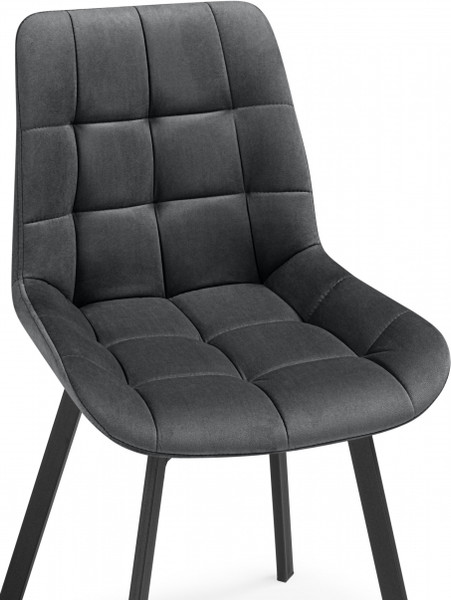 Изображение товара Стул Notta Челси 360 / 626091 ( темно-серый ZD 995/черный)