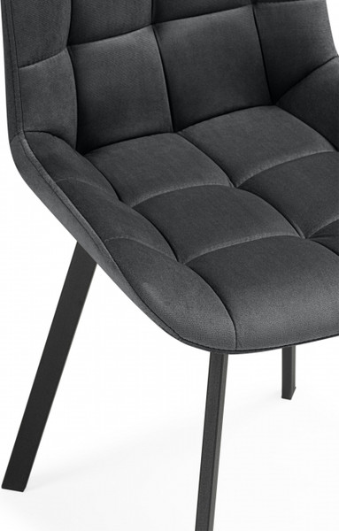 Изображение товара Стул Notta Челси 360 / 626091 ( темно-серый ZD 995/черный)