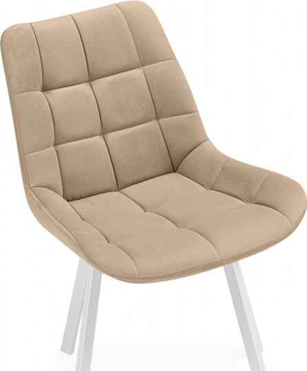 Изображение товара Стул Notta Челси 360 / 626082 ( бежевый ZD 210/белый)