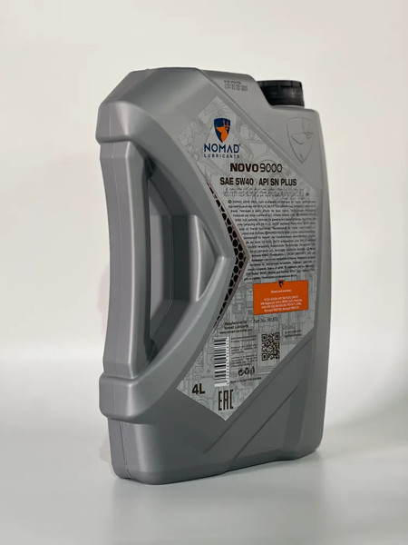 Изображение товара Моторное масло NOMAD Novo 9000 5W-40 API SN PLUS ACEA A3/B4 / 31847 (4л)