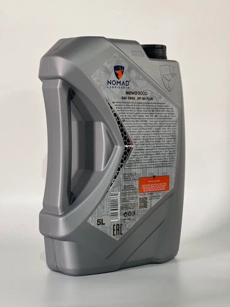 Изображение товара Моторное масло NOMAD Novo 9000 5W-40  API SN PLUS ACEA A3/B4 / 13421 (5л)