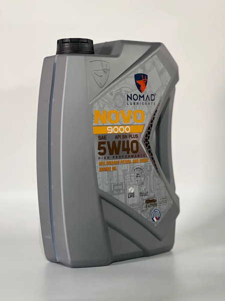 Изображение товара Моторное масло NOMAD Novo 9000 5W-40  API SN PLUS ACEA A3/B4 / 13421 (5л)
