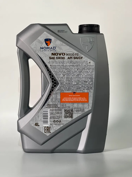 Изображение товара Моторное масло NOMAD Novo 9000 FE 5W-30 / 35775 (4л)
