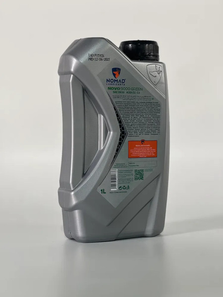 Изображение товара Моторное масло NOMAD Novo 9000 Green 5W-30 ACEA C2/C3 / 32380 (1л)