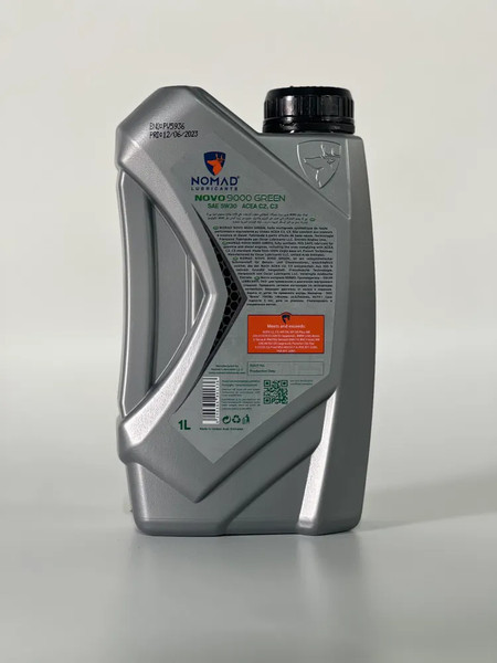 Изображение товара Моторное масло NOMAD Novo 9000 Green 5W-30 ACEA C2/C3 / 32380 (1л)