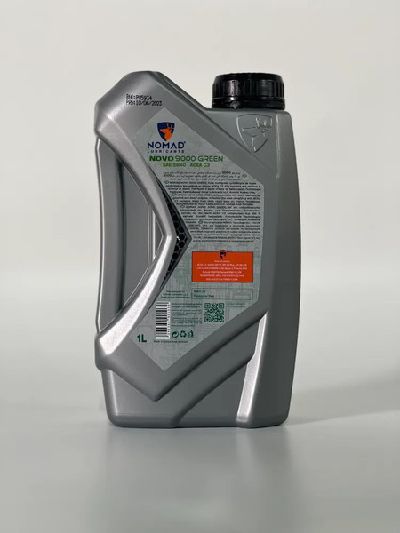 Изображение товара Моторное масло NOMAD Novo 9000 Green 5W-40 ACEA C2/C3 / 32394 (1л)