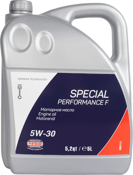 Изображение товара Моторное масло Pentolub Pento Special Performance F 5W30 / 36544 (5л)