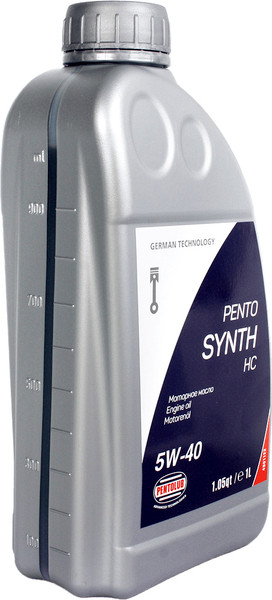 Изображение товара Моторное масло Pentolub Pentosynth HC 5W40 / 36384 (1л)